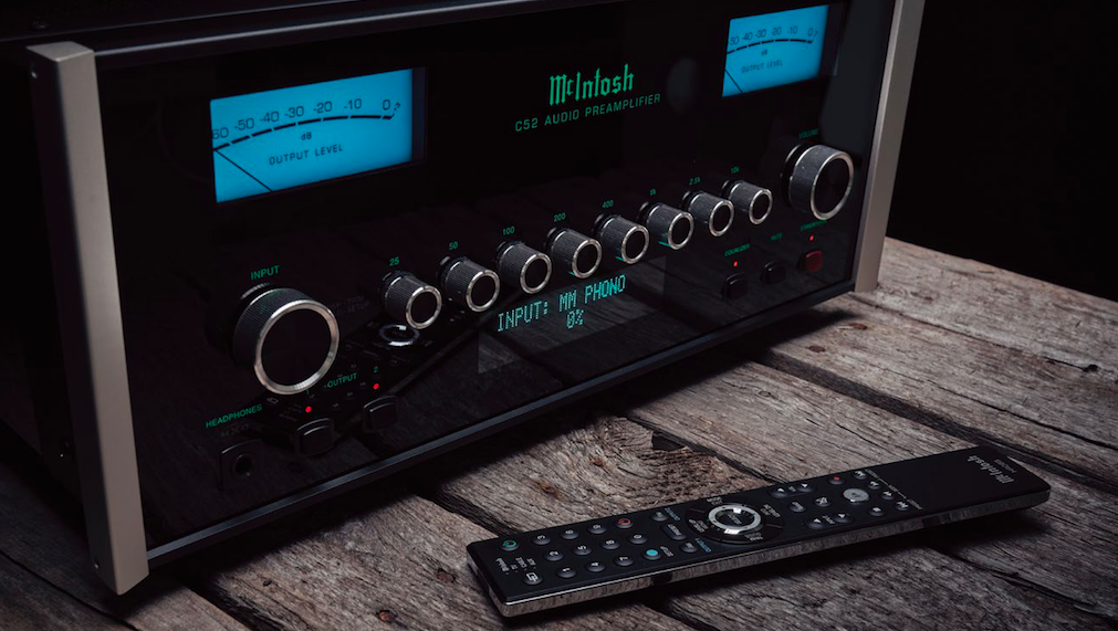 McIntosh C52 SolidState Preamplifier The Absolute Sound